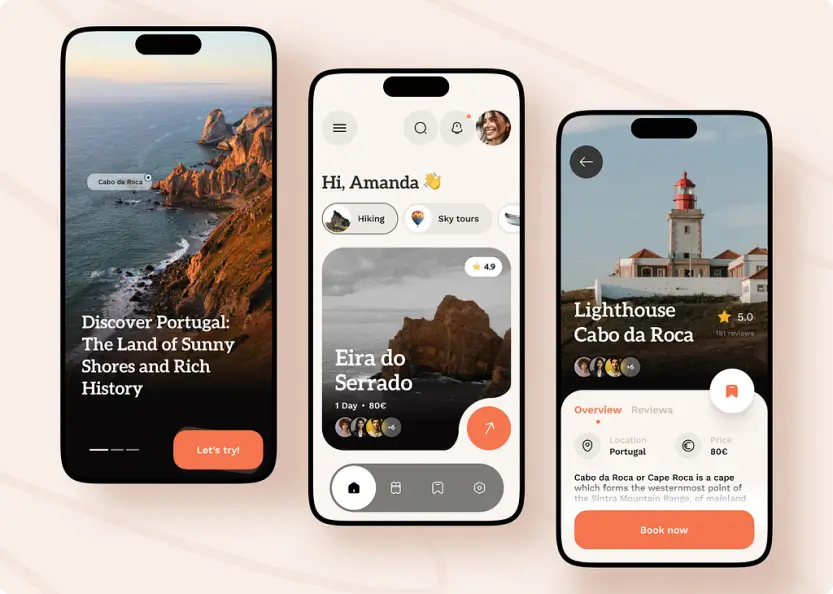 tour & travel app solutions